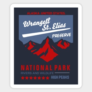 Wrangell-St. Elias National Park Magnet